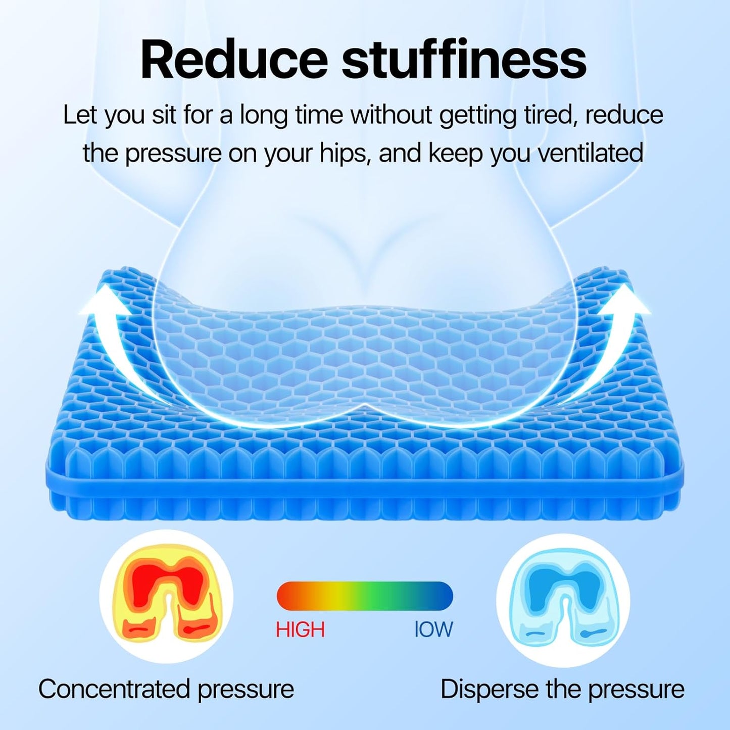 Cooling Comfort Gel Cushion