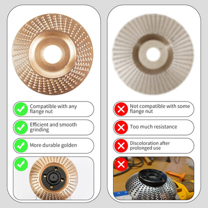 GripForge™ Wood Carving Disc Set