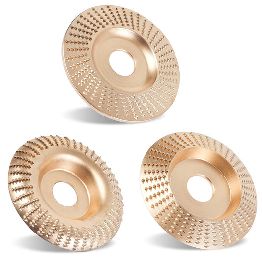 GripForge™ Wood Carving Disc Set