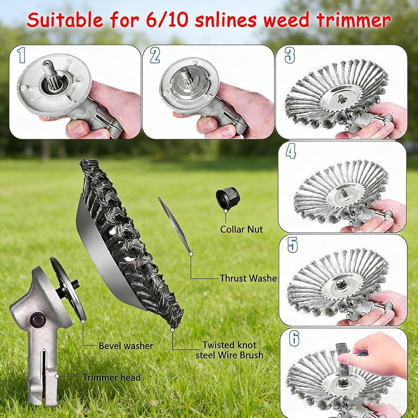 SteelForce™ Indestructible Trimmer Head