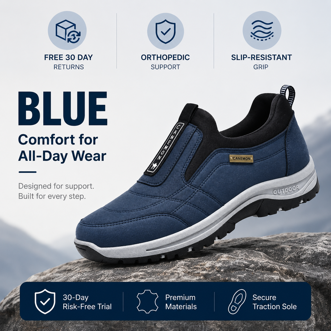 BareLure™ Slip-On Walking Shoes